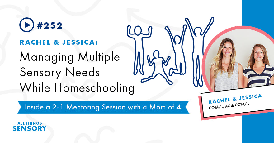#252 - Managing Multiple Sensory Needs While Homeschooling- Inside a 2-1 Mentoring Session with a Mom of 4