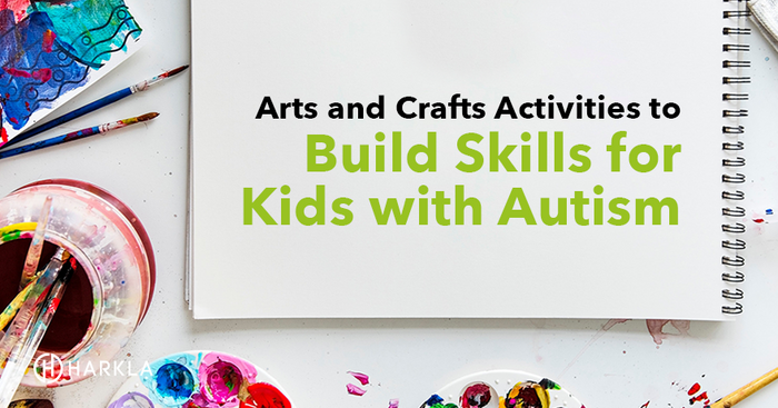 arts and craft projects for autism blog post