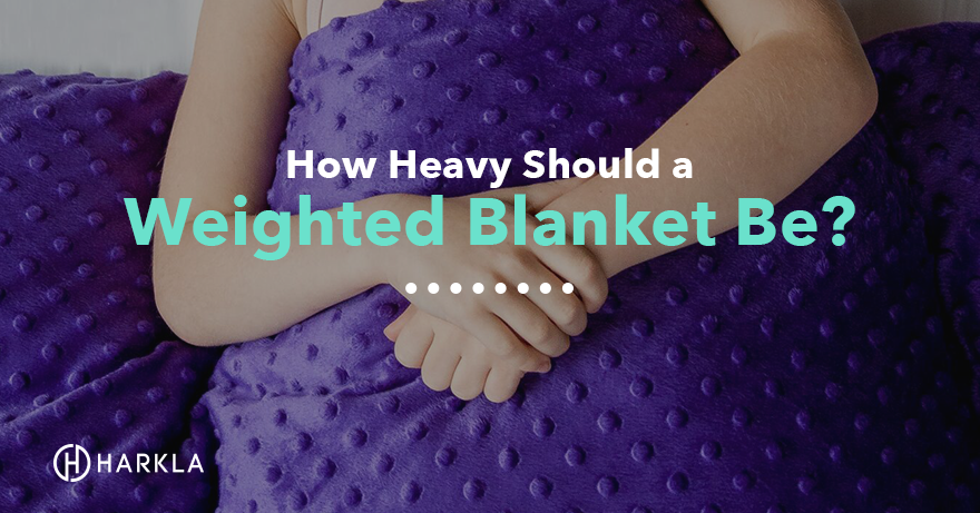 How heavy can online a weighted blanket be