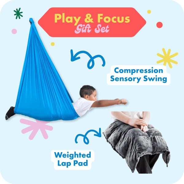 Harkla Play & Focus Gift Set Blue / Gray