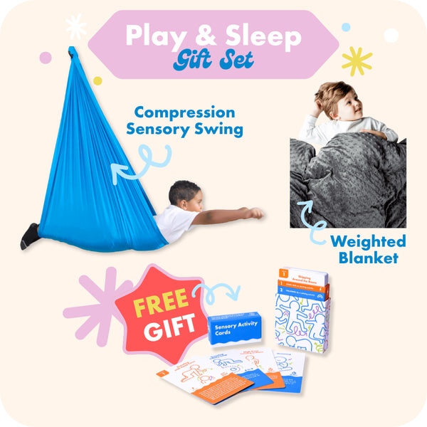 Harkla Play & Sleep Gift Set Blue / Grey / 5