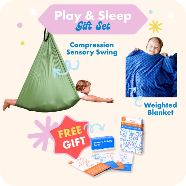 Harkla Play & Sleep Gift Set Green / Blue / 5
