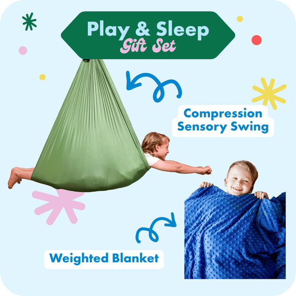Harkla Play & Sleep Gift Set Green / Blue / 5