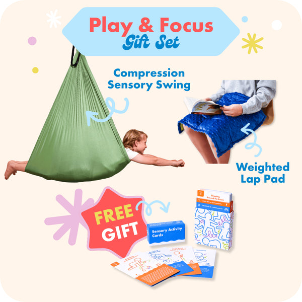 Harkla Play & Focus Gift Set Green / Blue