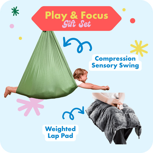 Harkla Play & Focus Gift Set Green / Gray
