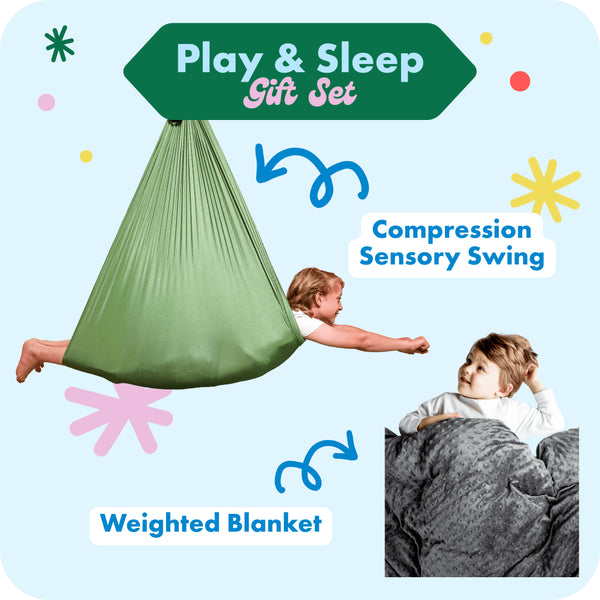 Harkla Play & Sleep Gift Set Green / Grey / 5