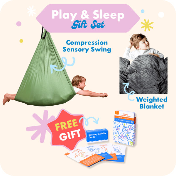 Harkla Play & Sleep Gift Set Green / Grey / 7