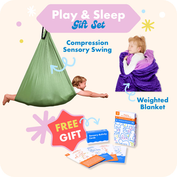 Harkla Play & Sleep Gift Set Green / Purple / 5