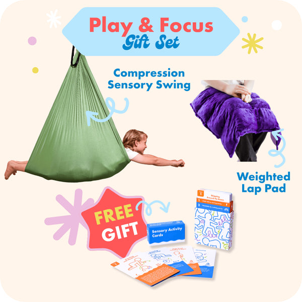 Harkla Play & Focus Gift Set Green / Purple