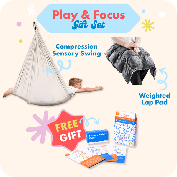 Harkla Play & Focus Gift Set Greige / Gray