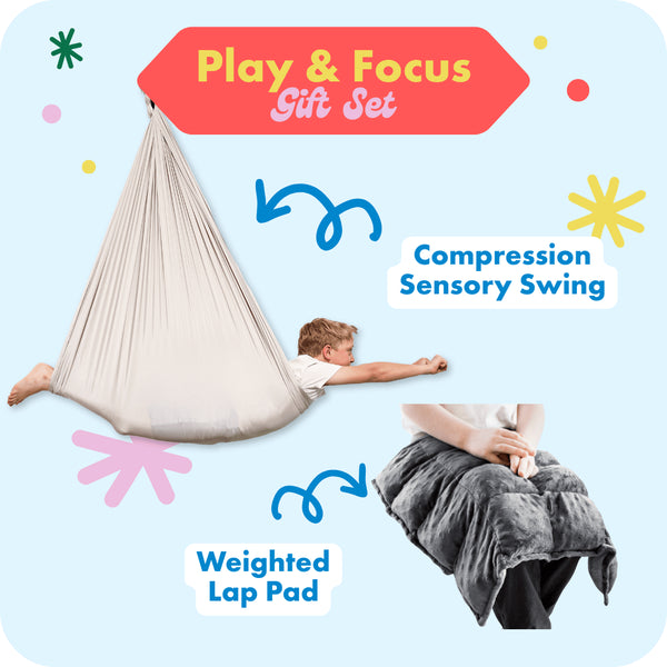 Harkla Play & Focus Gift Set Greige / Gray