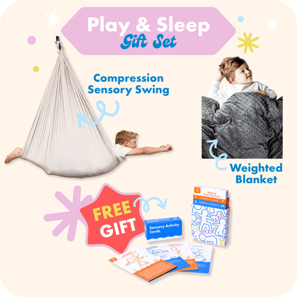 Harkla Play & Sleep Gift Set Greige / Grey / 5