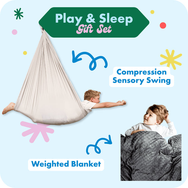 Harkla Play & Sleep Gift Set Greige / Grey / 5