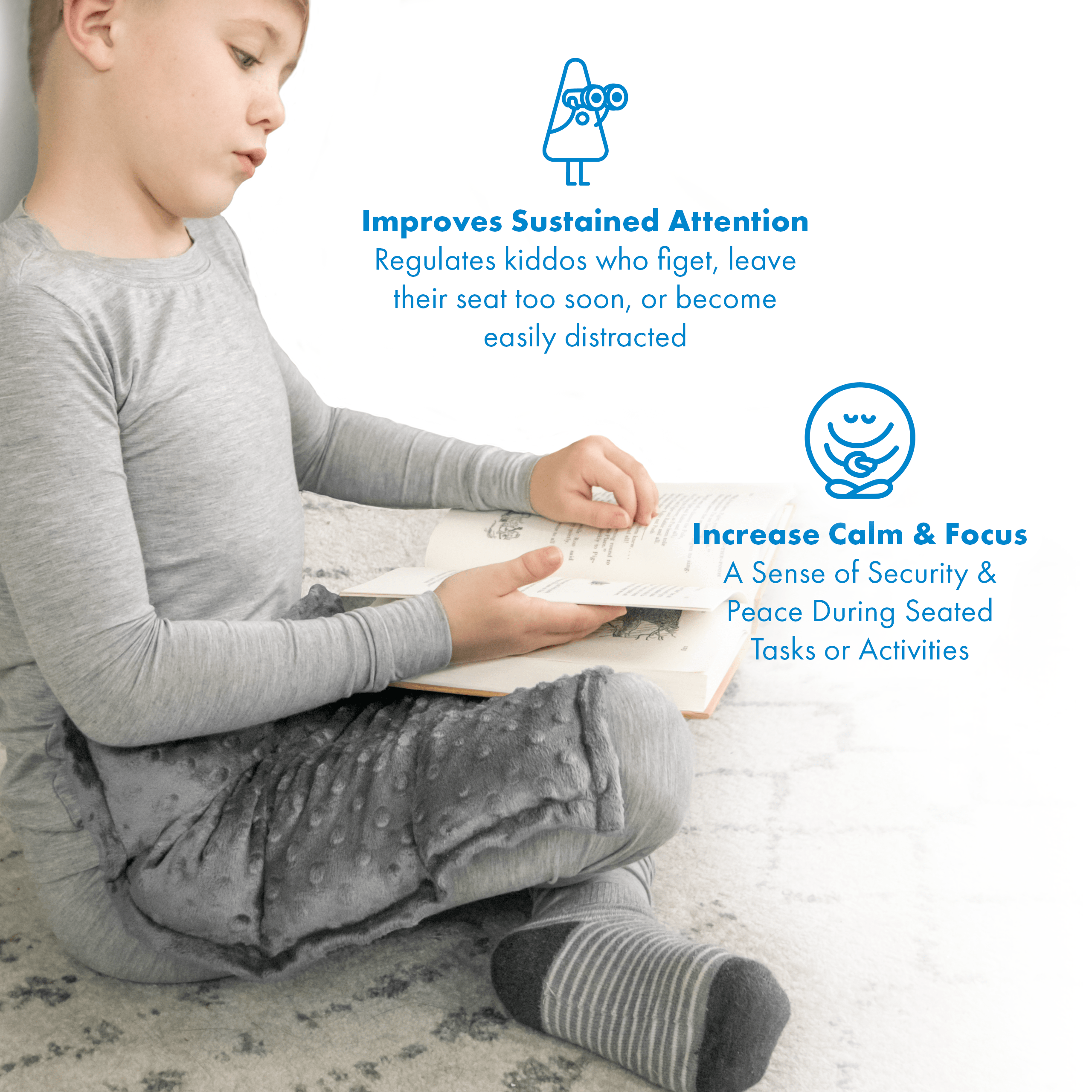 Buy a Weighted Lap Pad | Harkla | Free Returns