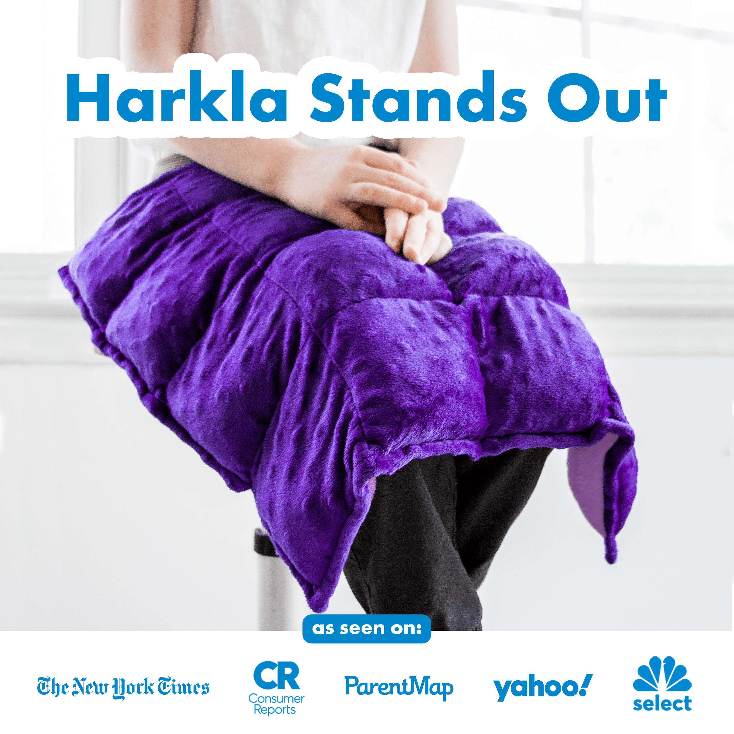Buy a Weighted Lap Pad | Harkla | Free Returns