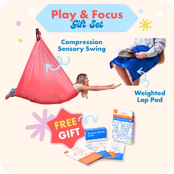 Harkla Play & Focus Gift Set Pink / Blue