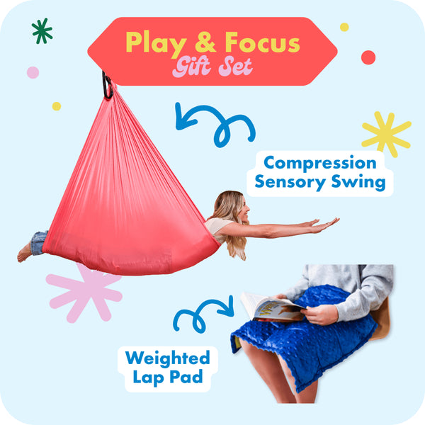 Harkla Play & Focus Gift Set Pink / Blue