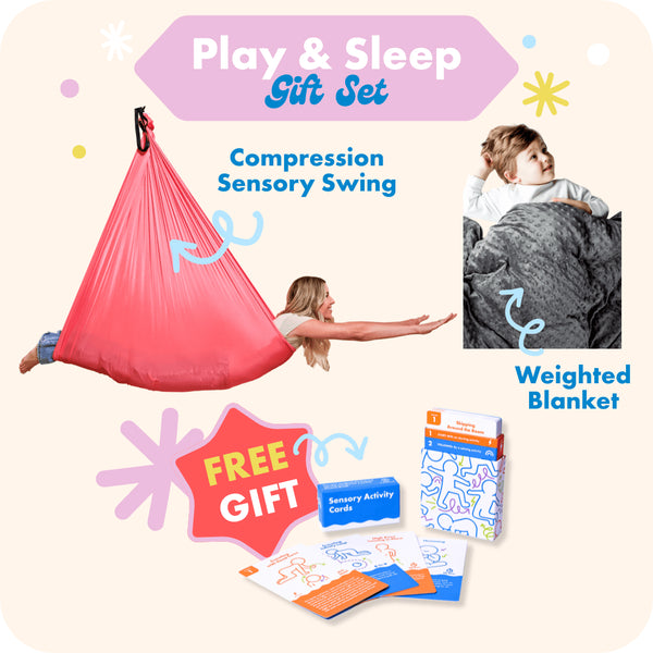 Harkla Play & Sleep Gift Set Pink / Grey / 5