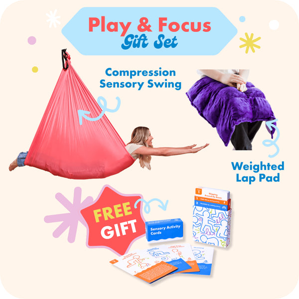 Harkla Play & Focus Gift Set Pink / Purple