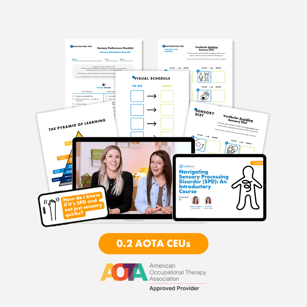 Thinkific Navigating Sensory Processing Disorder - AOTA CEUs
