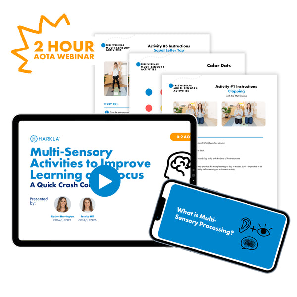 Thinkific Multi-Sensory Activities Webinar - AOTA CEUs Price